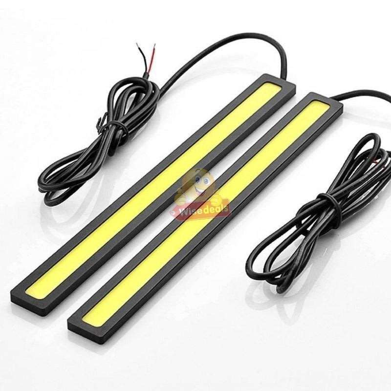 Universal 2 Piece, 17cm COB DRL LED Driving Daytime Running Lights