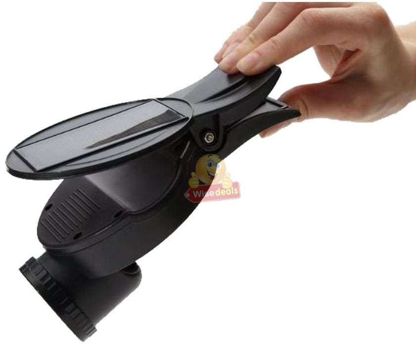 Ultra-portable, Maintenance-free and Energy-Efficient SOLAR LED Clip on Light