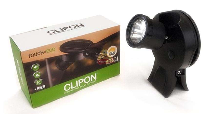 Ultra-portable, Maintenance-free and Energy-Efficient SOLAR LED Clip on Light