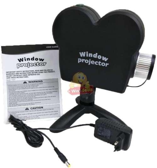 Window Wonderland Projector Transforms average Windows into Spectacular Displays