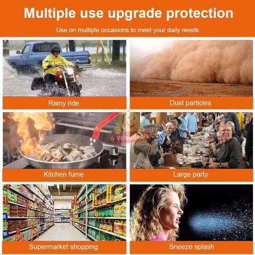 Protective Face Shield, Premium Comfort, Ultra Clear, Long-lasting and Reusable