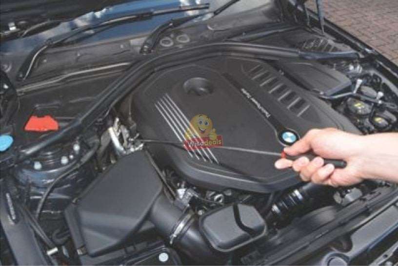 56cm Flexible Magnetic Pick-Up Tool with LED Light