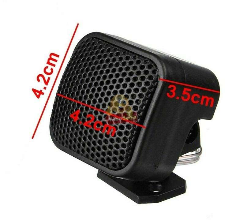 12V 500W 2 Pack Car Audio Tweeter Speakers, More Sound, Less Energy