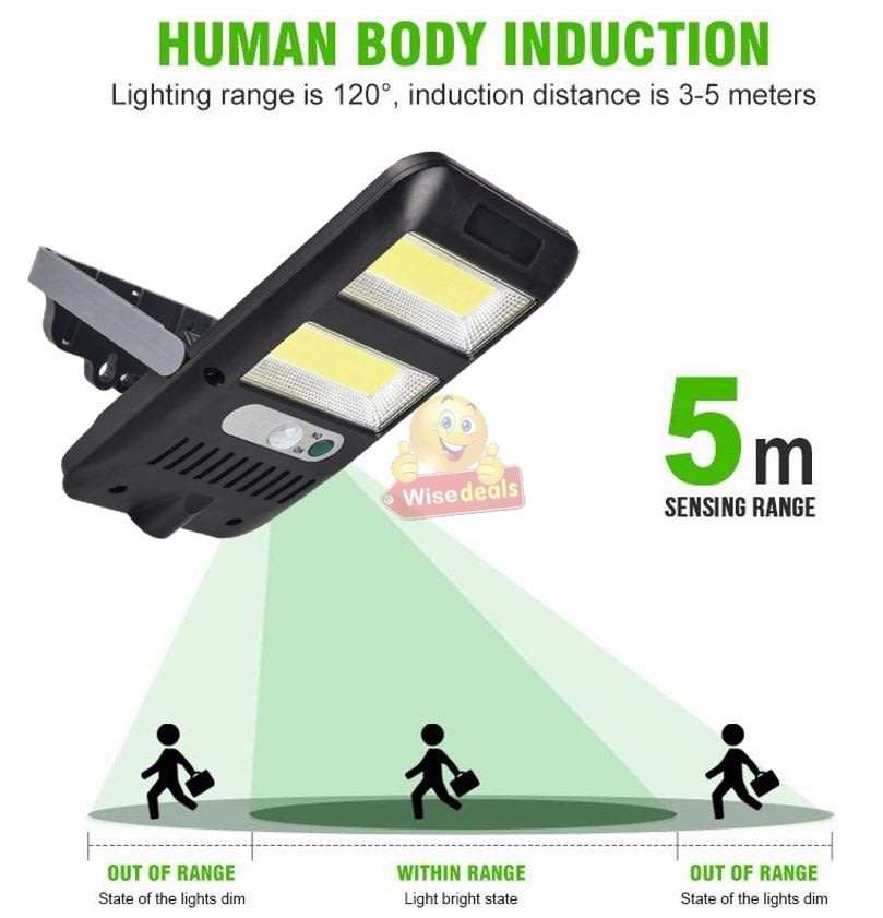 Super Bright COB & LED SOLAR Flood Light Motion Sensor, waterproof, durable and Intelligent Energy