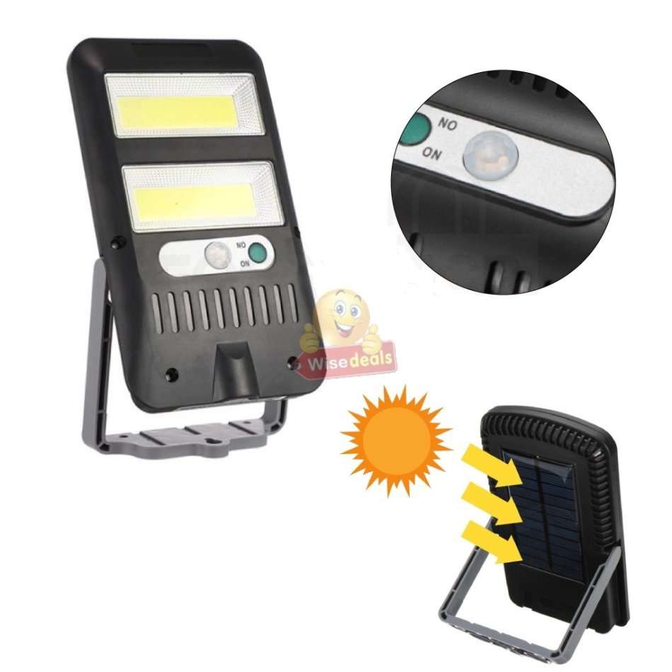 Super Bright COB & LED SOLAR Flood Light Motion Sensor, waterproof, durable and Intelligent Energy