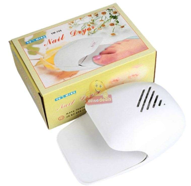 Lightweight and Portable Mini Nail Dryer, Suitable for Professional Nail Salon or Home use