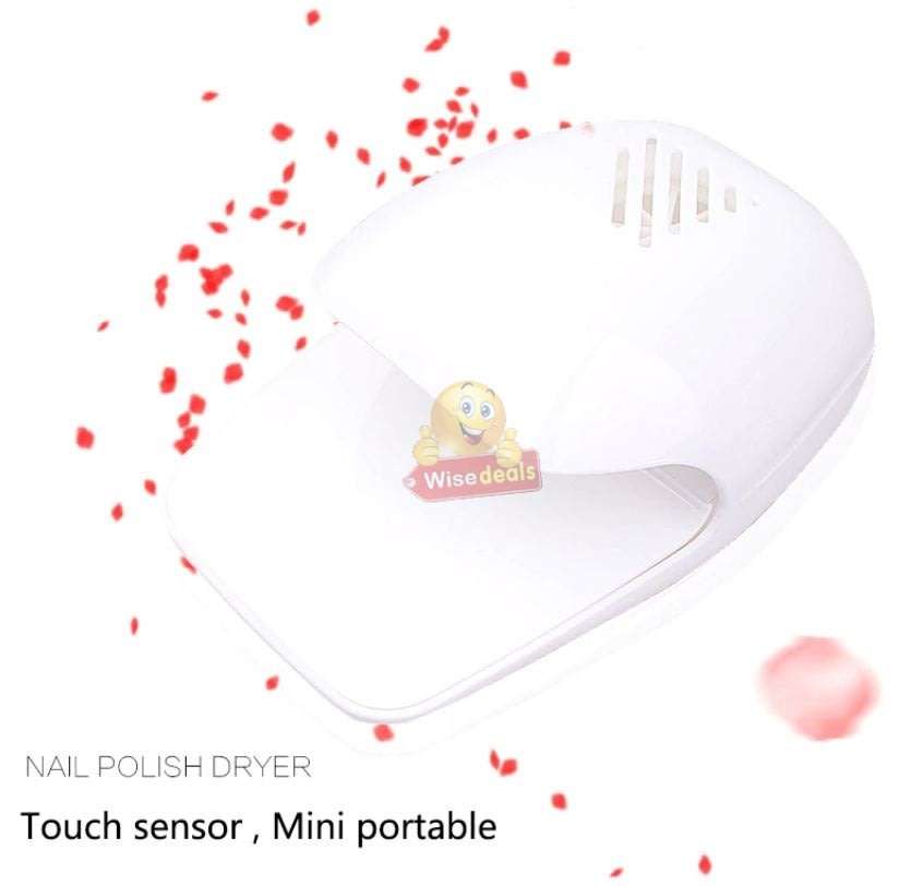 Lightweight and Portable Mini Nail Dryer, Suitable for Professional Nail Salon or Home use