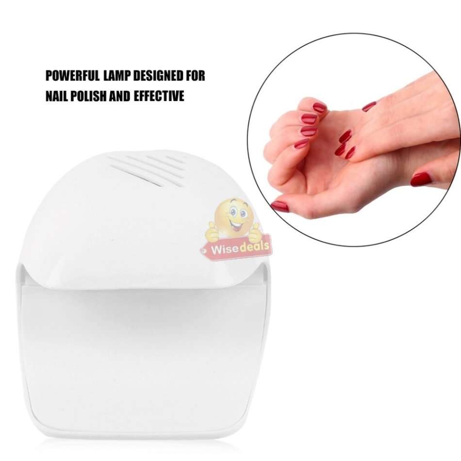 Lightweight and Portable Mini Nail Dryer, Suitable for Professional Nail Salon or Home use