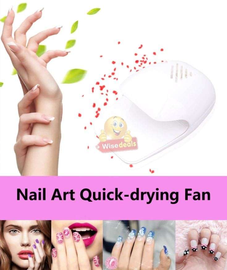 Lightweight and Portable Mini Nail Dryer, Suitable for Professional Nail Salon or Home use