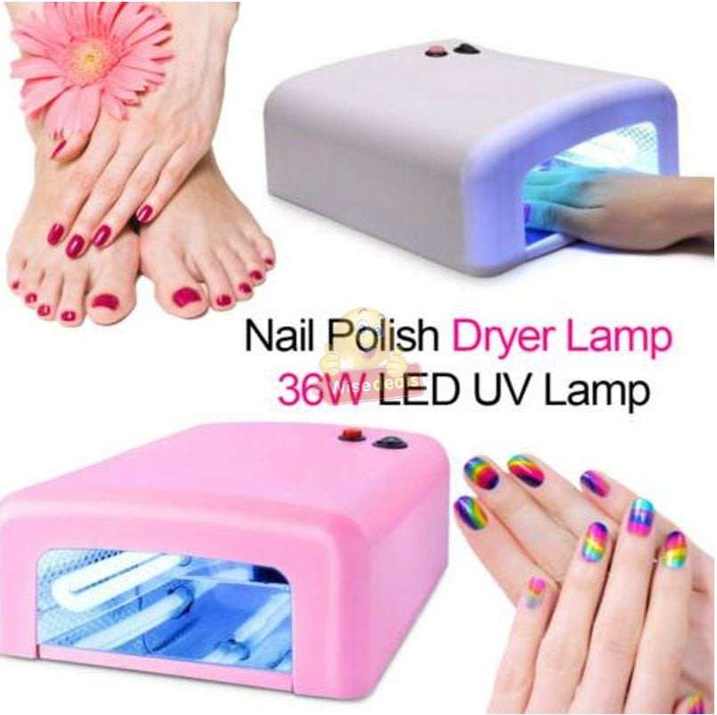 36W UV Lamp for all Gel and Acrylic Types, for Professional Salon or Personal use