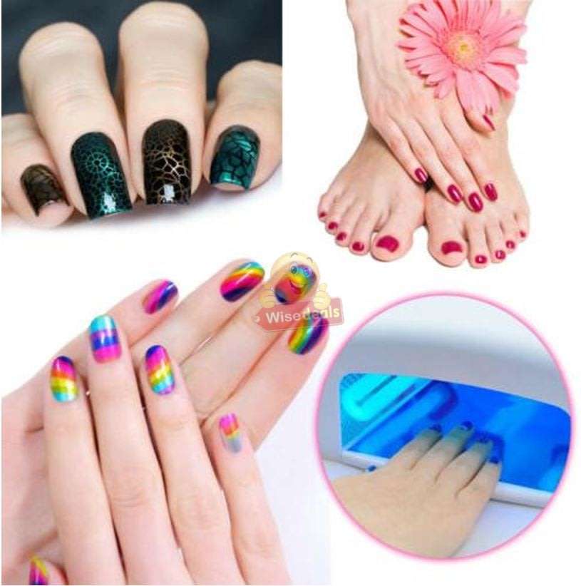 36W UV Lamp for all Gel and Acrylic Types, for Professional Salon or Personal use