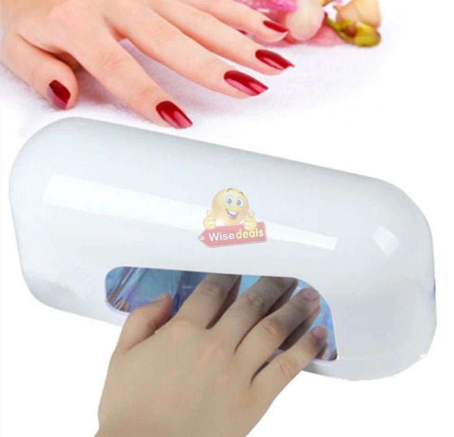 9W UV Gel Drying Lamp Light  Small & Cool Design, Compact & Easy to Operate