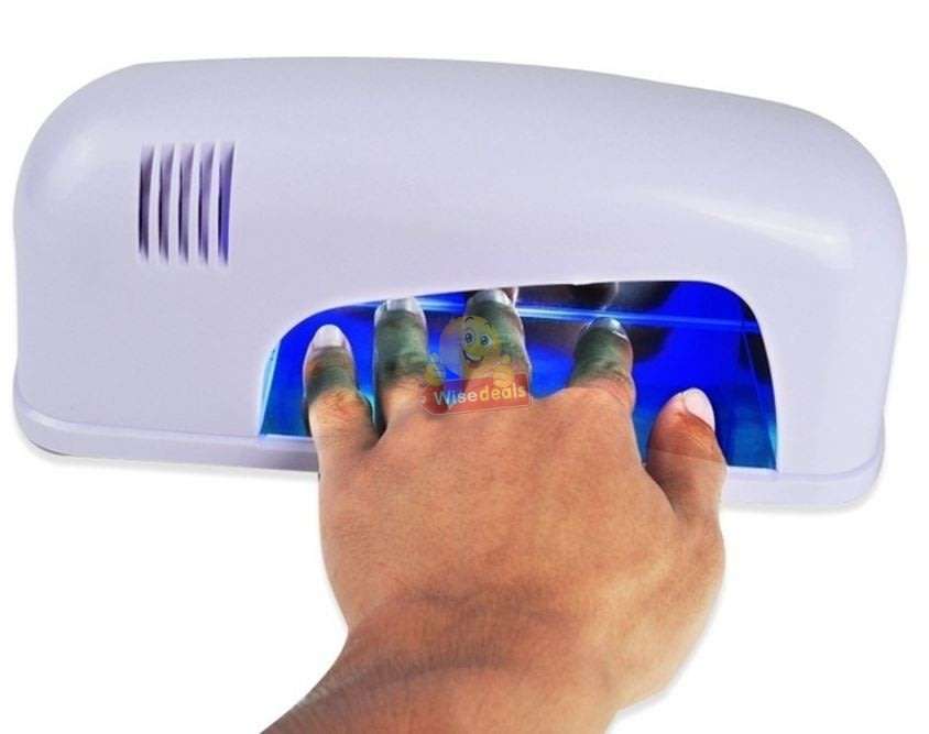 9W UV Gel Drying Lamp Light  Small & Cool Design, Compact & Easy to Operate