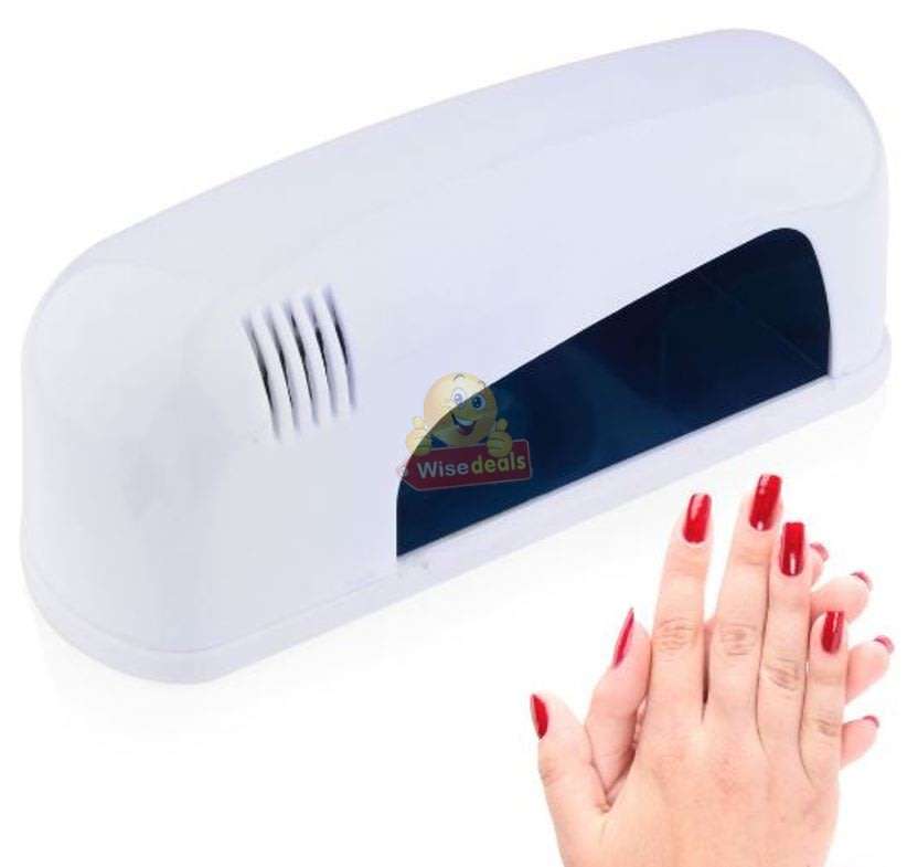 9W UV Gel Drying Lamp Light  Small & Cool Design, Compact & Easy to Operate