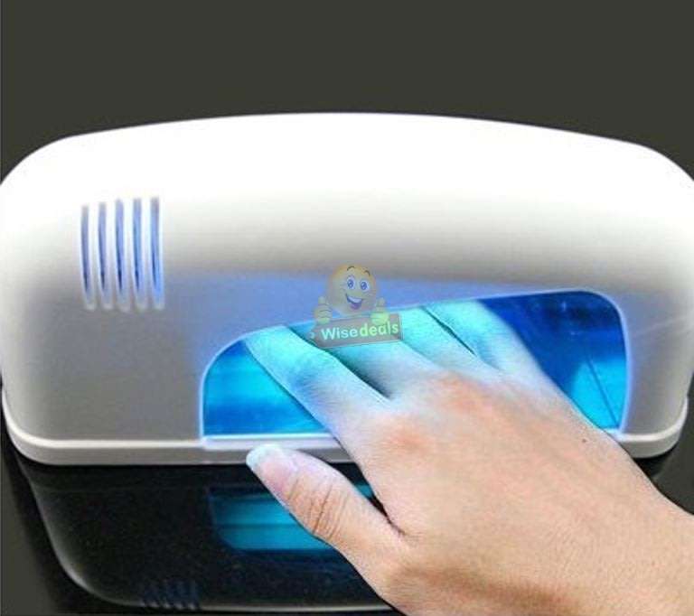 9W UV Gel Drying Lamp Light  Small & Cool Design, Compact & Easy to Operate
