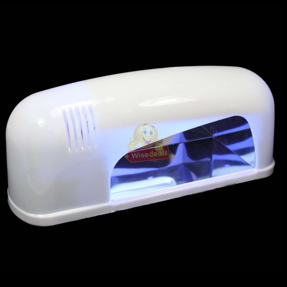 9W UV Gel Drying Lamp Light  Small & Cool Design, Compact & Easy to Operate