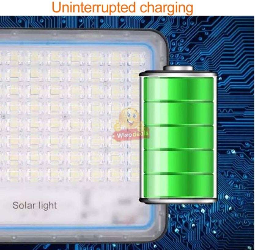 70W LED SOLAR Flood Light with Remote Control, Solar Panel, 5m Cable, Waterproof, etc