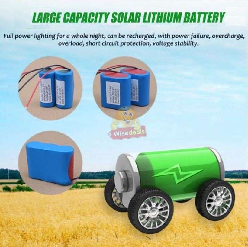 70W LED SOLAR Flood Light with Remote Control, Solar Panel, 5m Cable, Waterproof, etc