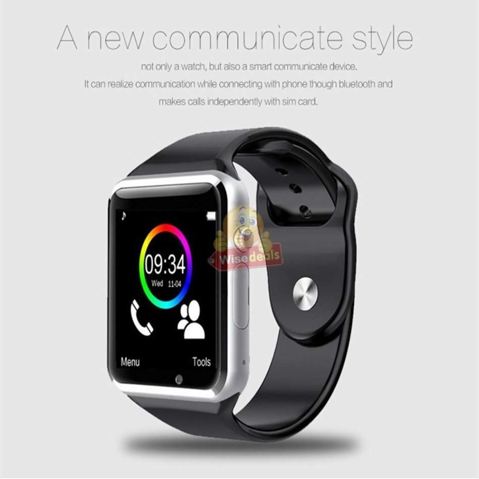 New Fashion Sport Smart Watch  Support Sim & SD Card, Touch Screen, Bluetooth, Camera, Audio, Video
