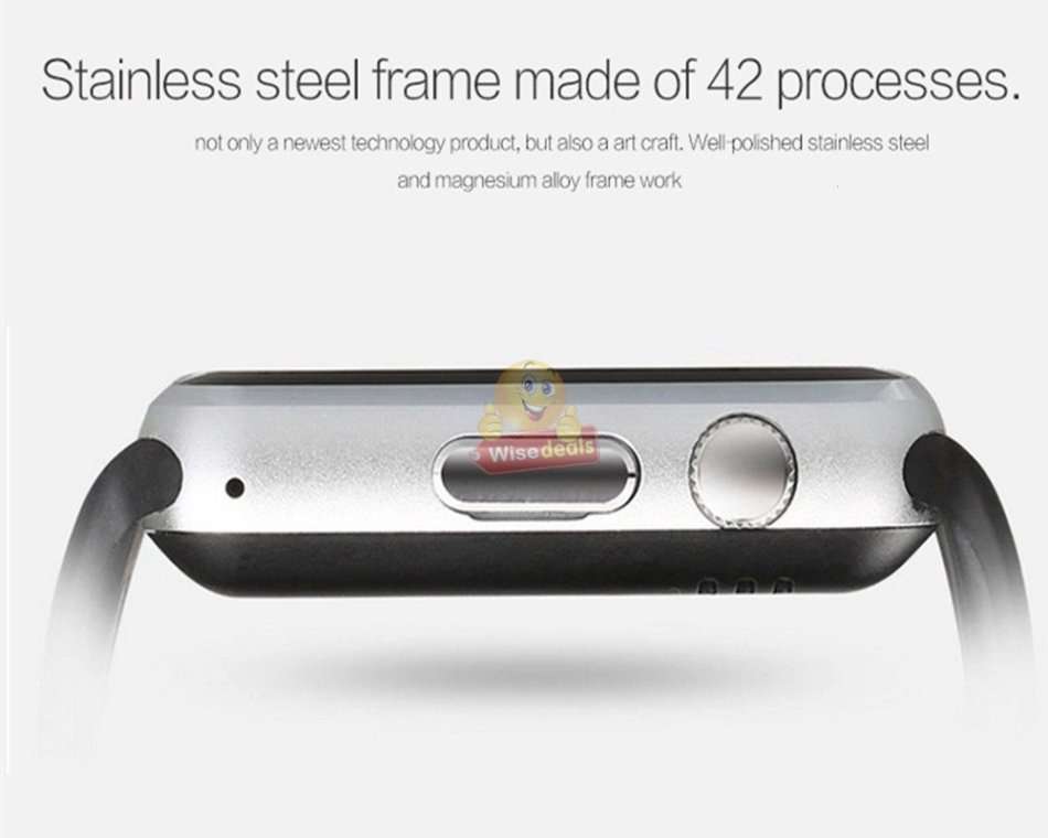 New Fashion Sport Smart Watch  Support Sim & SD Card, Touch Screen, Bluetooth, Camera, Audio, Video