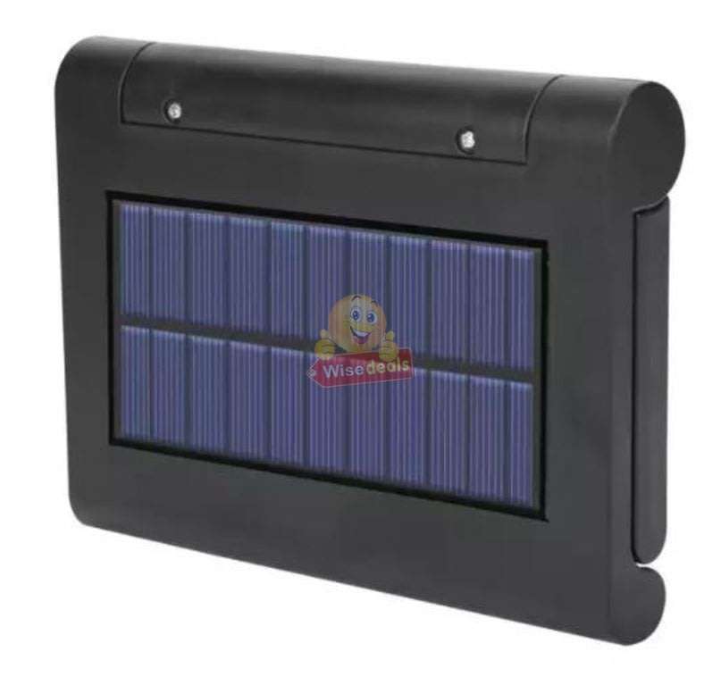 NEW Super Bright Foldable SOLAR Wall Light with 3 Lightening Modes, 34 LEDs, Portable, Adjustable