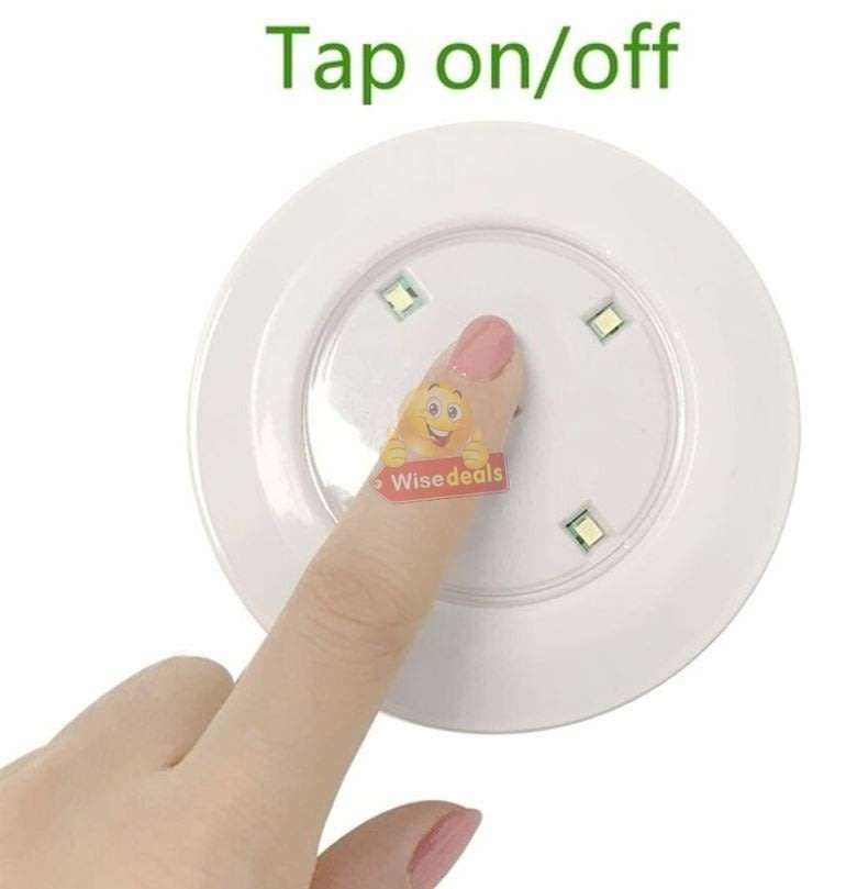 3 Piece Wireless, Adjustable, Multi-fnctional COB LED Light Set with Remote, Dimmer Control & Timer