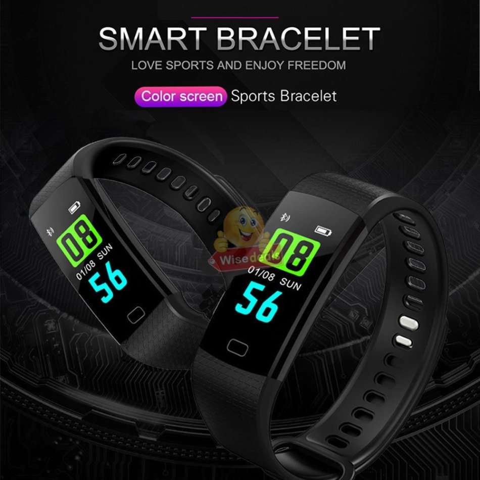 Bluetooth Fitness Smart Watch - Monitor Heart Rate, Blood Pressure, Blood Oxygen, Calorie, Distance