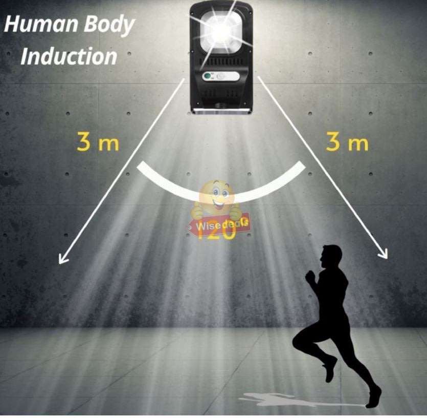 Super Bright COB LED SOLAR Flood Light, Motion Sensor, waterproof, durable, Intelligent Energy Saver