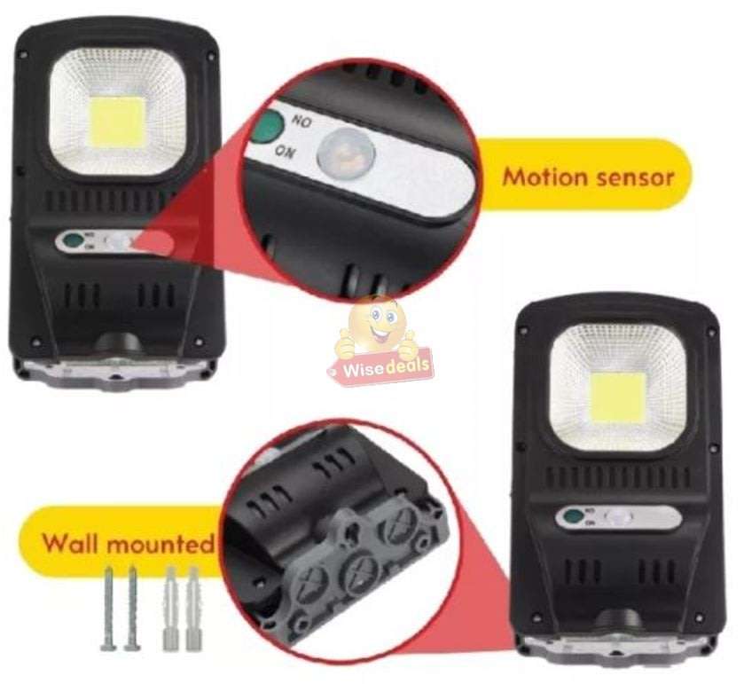 Super Bright COB LED SOLAR Flood Light, Motion Sensor, waterproof, durable, Intelligent Energy Saver