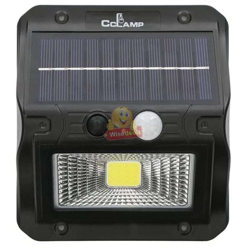 Super Bright COB & 20 LED SOLAR Wall Light with 3 Modes and 3000mAh Battery