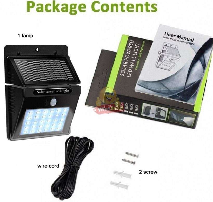 NEW 2-IN-1 SOLAR SPLIT Wall Light with 3 Modes, PIR Motion Sensor, Waterproof & Eco-Friendly