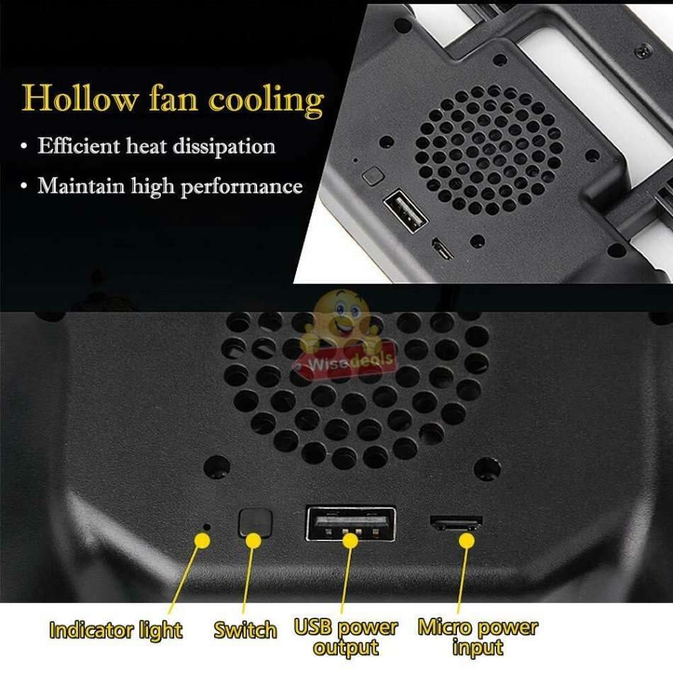 4-IN1 Mobile Game Controller, Works as Gamepad, Gaming Trigger, Phone Charging & Cooling Fan