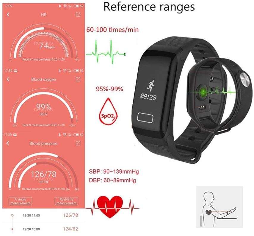 Bluetooth Fitness Smart Watch