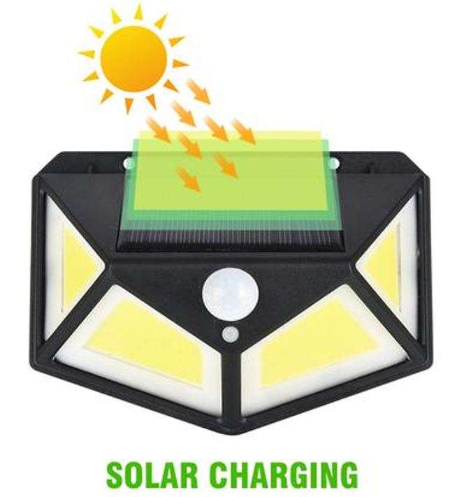 Super Bright 100 LED COB Solar Wall Light