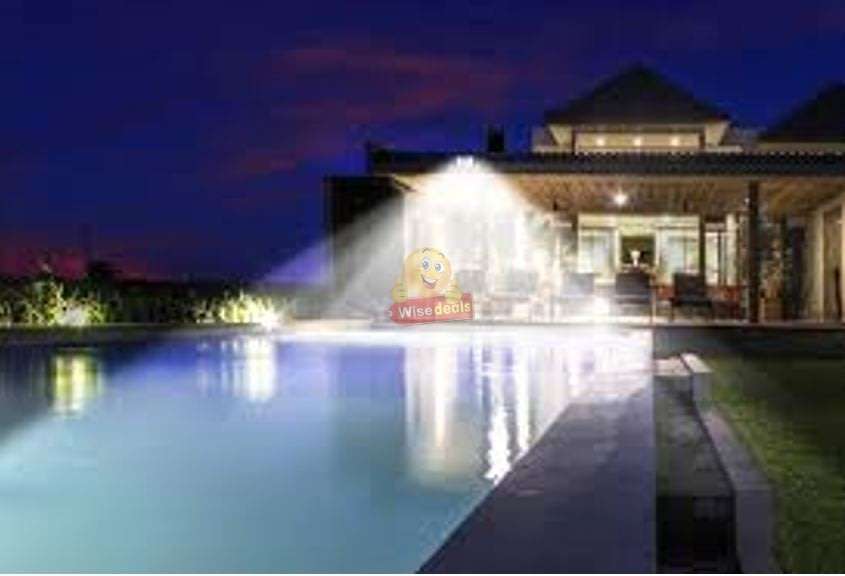 Super Bright 100W Solar Flood Light, Waterproof, Intelligent Light Control, Wireless Remote Control