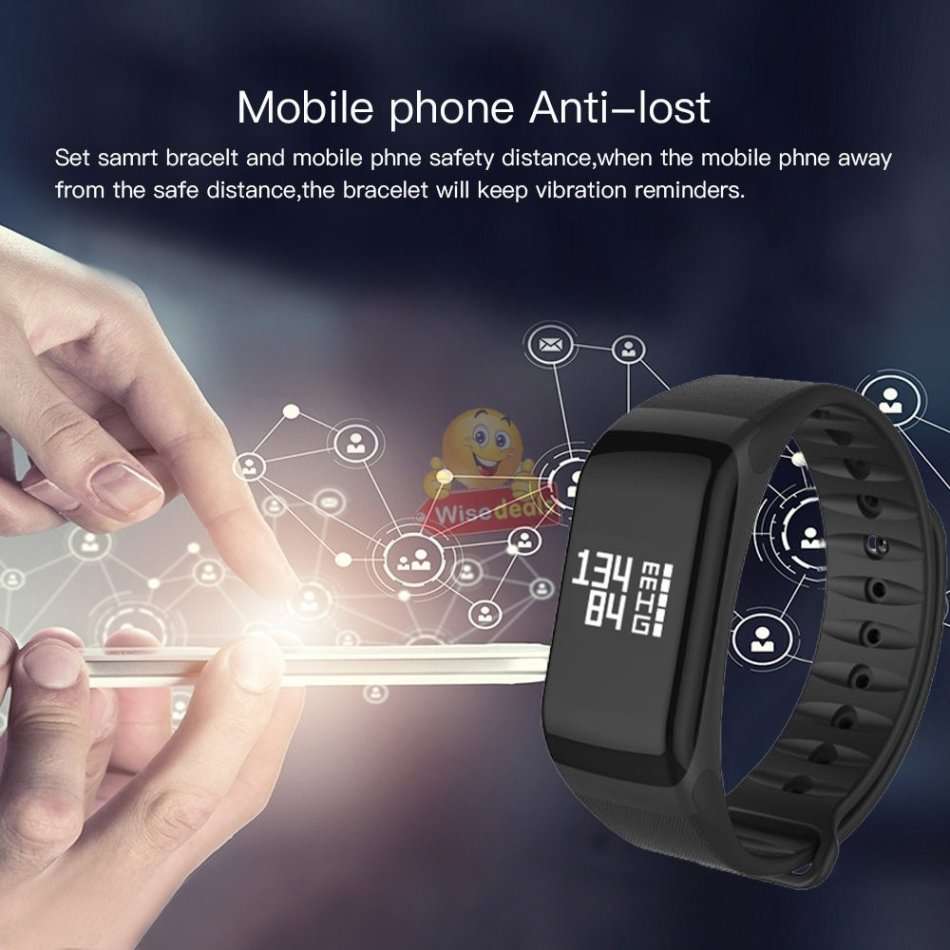 Bluetooth Fitness Smart Watch - Monitor Heart Rate, Blood Pressure, Blood Oxygen, Calorie, Distance