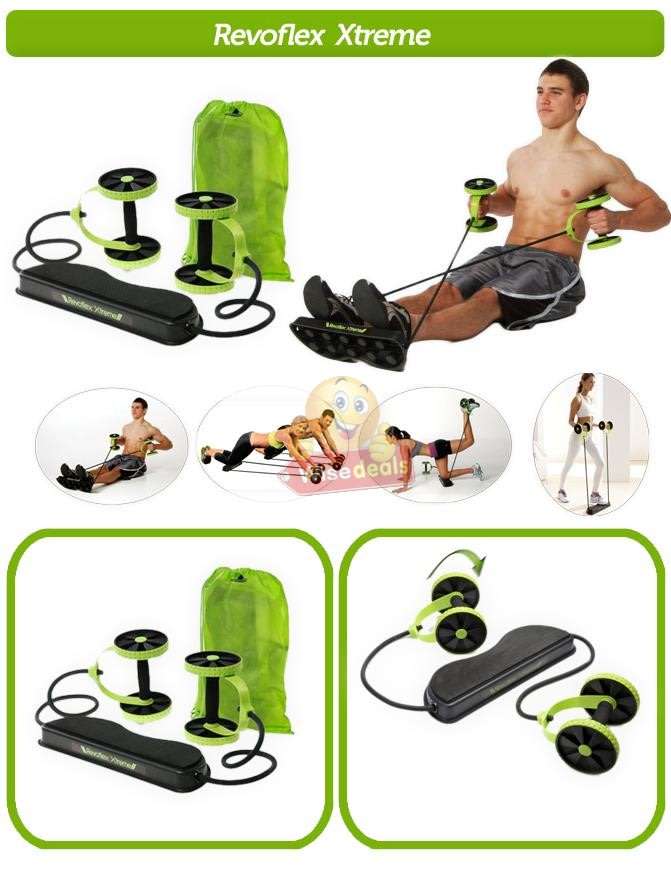 New Revolutionary Home Gym  Revoflex Xtreme, 6 training levels and 44 different exercises