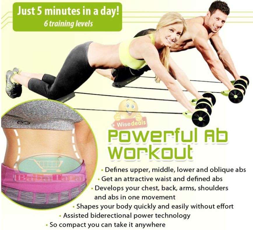 New Revolutionary Home Gym  Revoflex Xtreme, 6 training levels and 44 different exercises