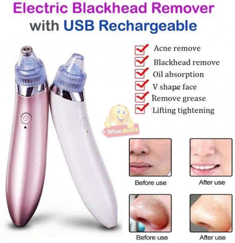Electric Vacuum Blackhead Remover, Lift skin Elasticity and Make the Skin Tighten, More Radiant