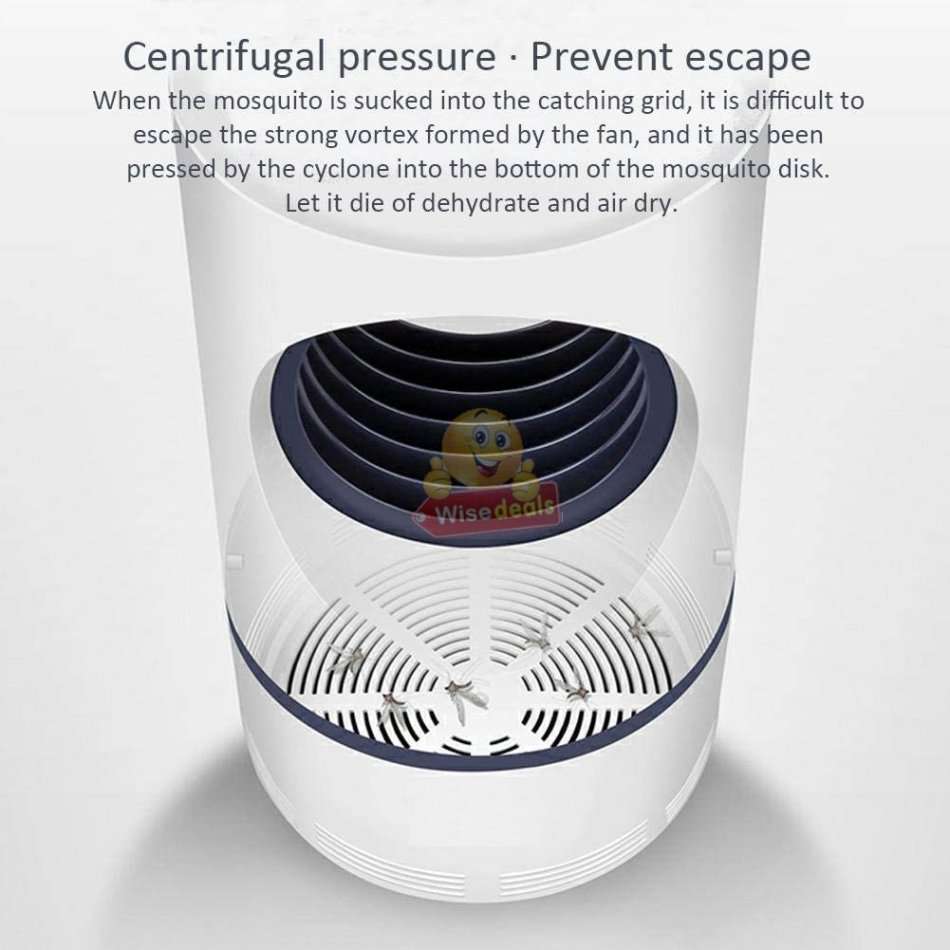 Effective UV Light Mosquito and Insect Killer, powered by USB for Indoor and Outdoor use