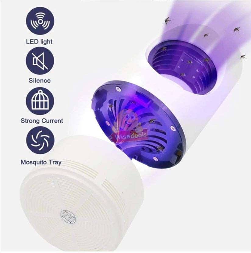 Effective UV Light Mosquito and Insect Killer, powered by USB for Indoor and Outdoor use