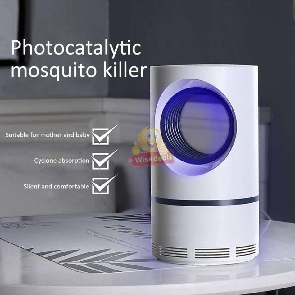 Effective UV Light Mosquito and Insect Killer, powered by USB for Indoor and Outdoor use