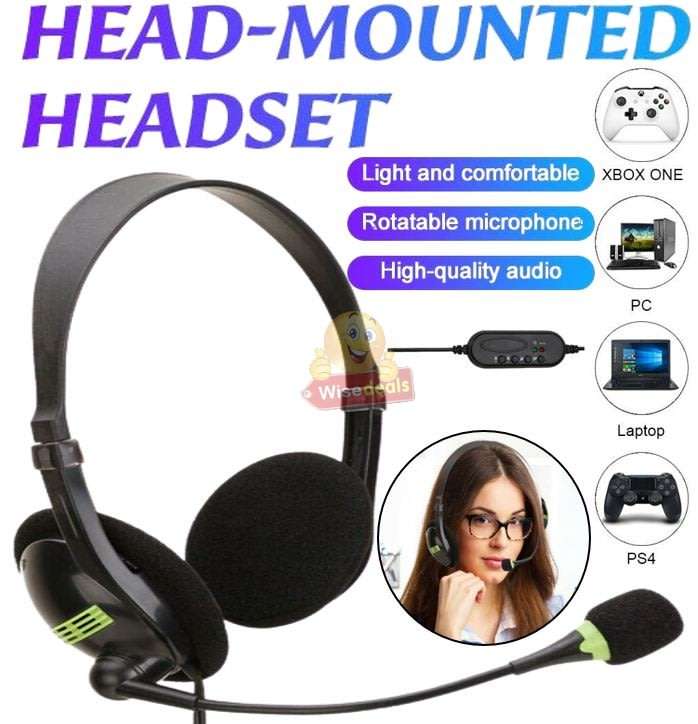 Headphones with High-performance Voice Omnidirectional Capacitive Polar Microphone for Clear Sound