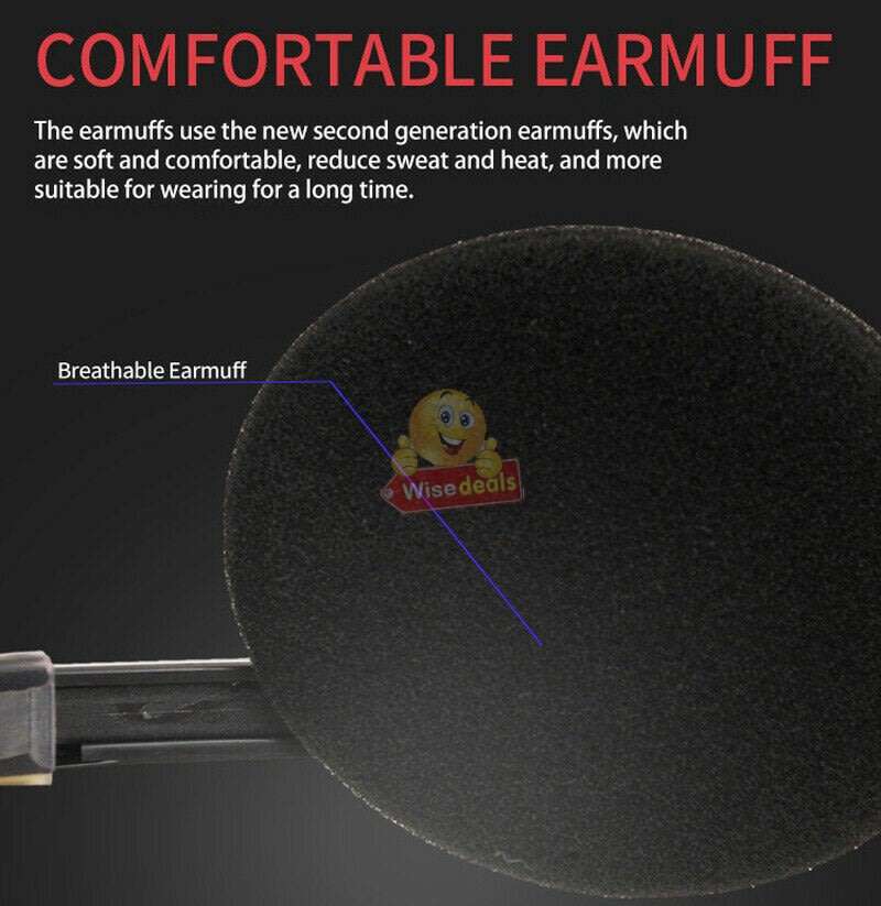 Headphones with High-performance Voice Omnidirectional Capacitive Polar Microphone for Clear Sound