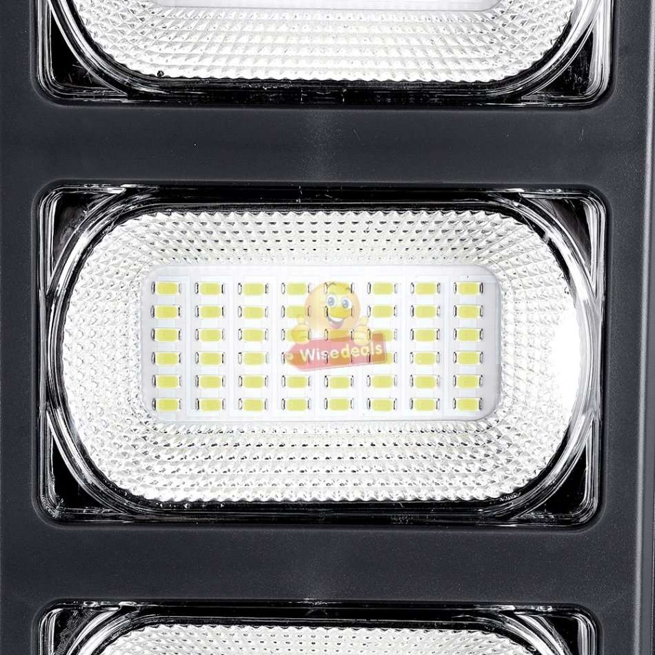 Super Bright 120W LED SOLAR Street Light with Remote, PIR, Motion Sensor, Waterproof with 3 Modes