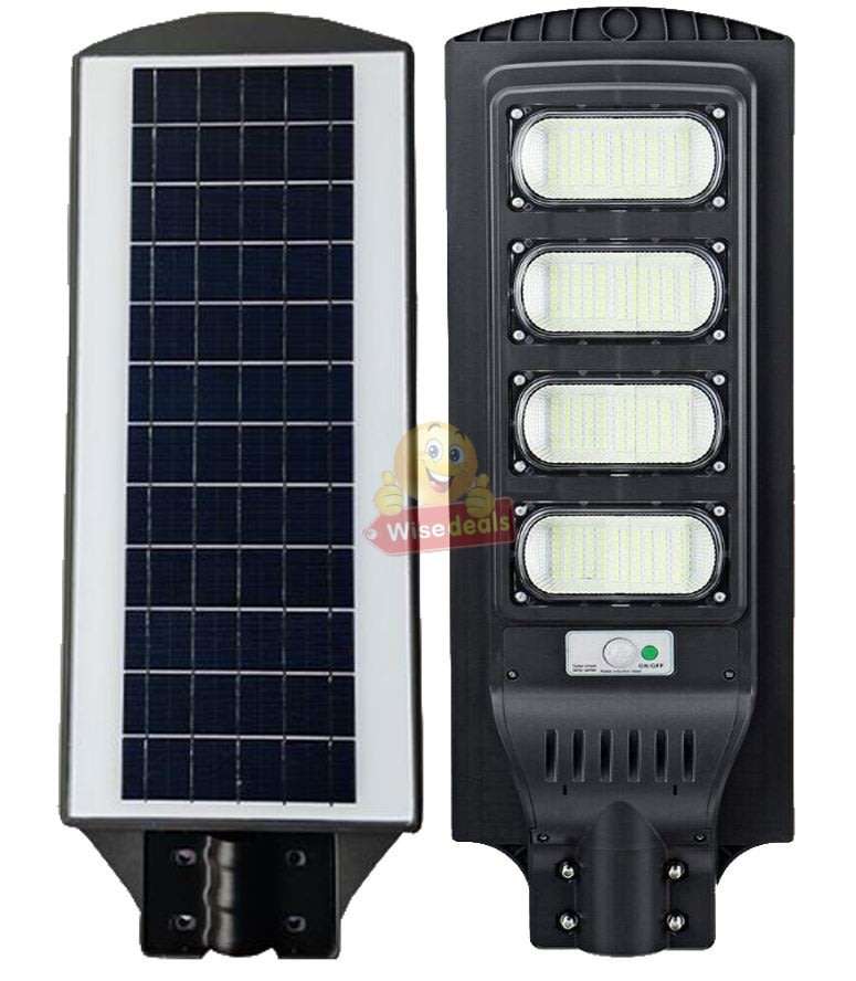 Super Bright 120W LED SOLAR Street Light with Remote, PIR, Motion Sensor, Waterproof with 3 Modes
