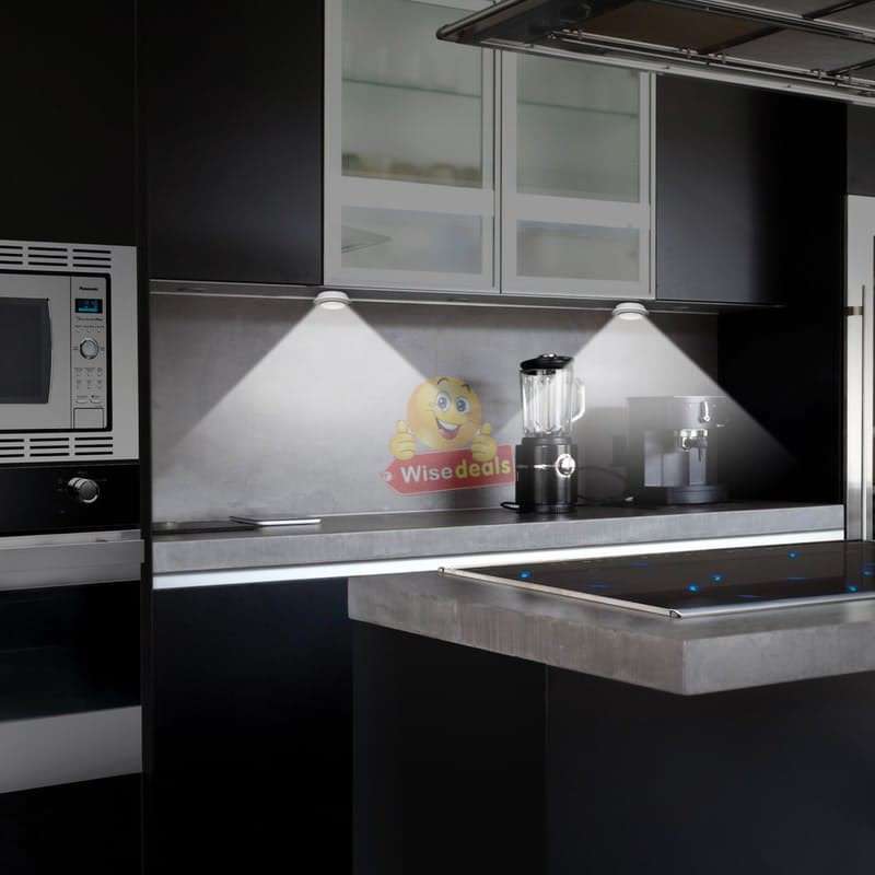 3 Piece Wireless, Adjustable, Multi-fnctional COB LED Light Set with Remote, Dimmer Control & Timer