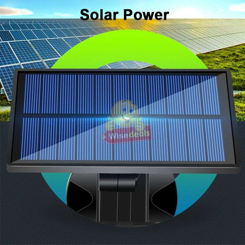 30W Solar Flood Light, 56 LED, 2 adjustable heads, 3 modes, 1500LM, 2000mAH battery