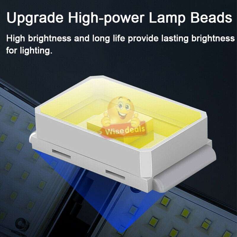 30W Solar Flood Light, 56 LED, 2 adjustable heads, 3 modes, 1500LM, 2000mAH battery