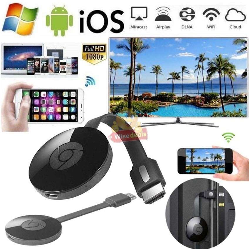 1080P HDMI Wi-Fi Mira Screen - Video Stream Anything from your phone, laptop or tablet to your HD TV